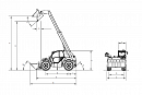Телескопический погрузчик Wacker Neuson TH627 фото 4